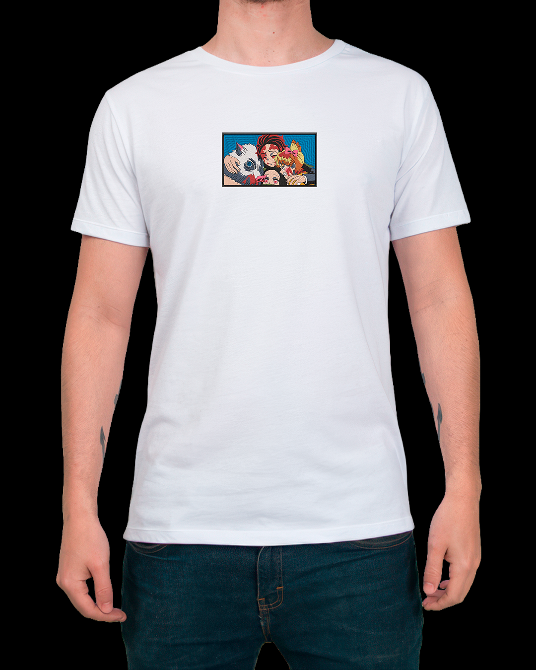 TANJIRO, NEZUKO, INOSUKE Y ZENITSU V3