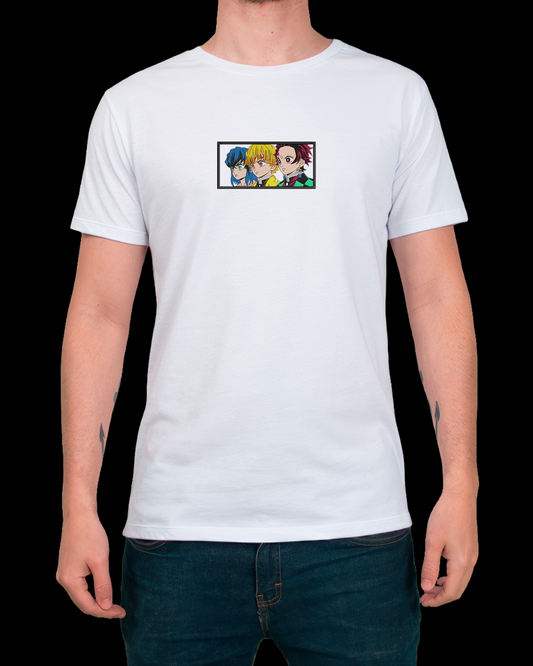 TANJIRO, ZENITSU Y INOSUKE