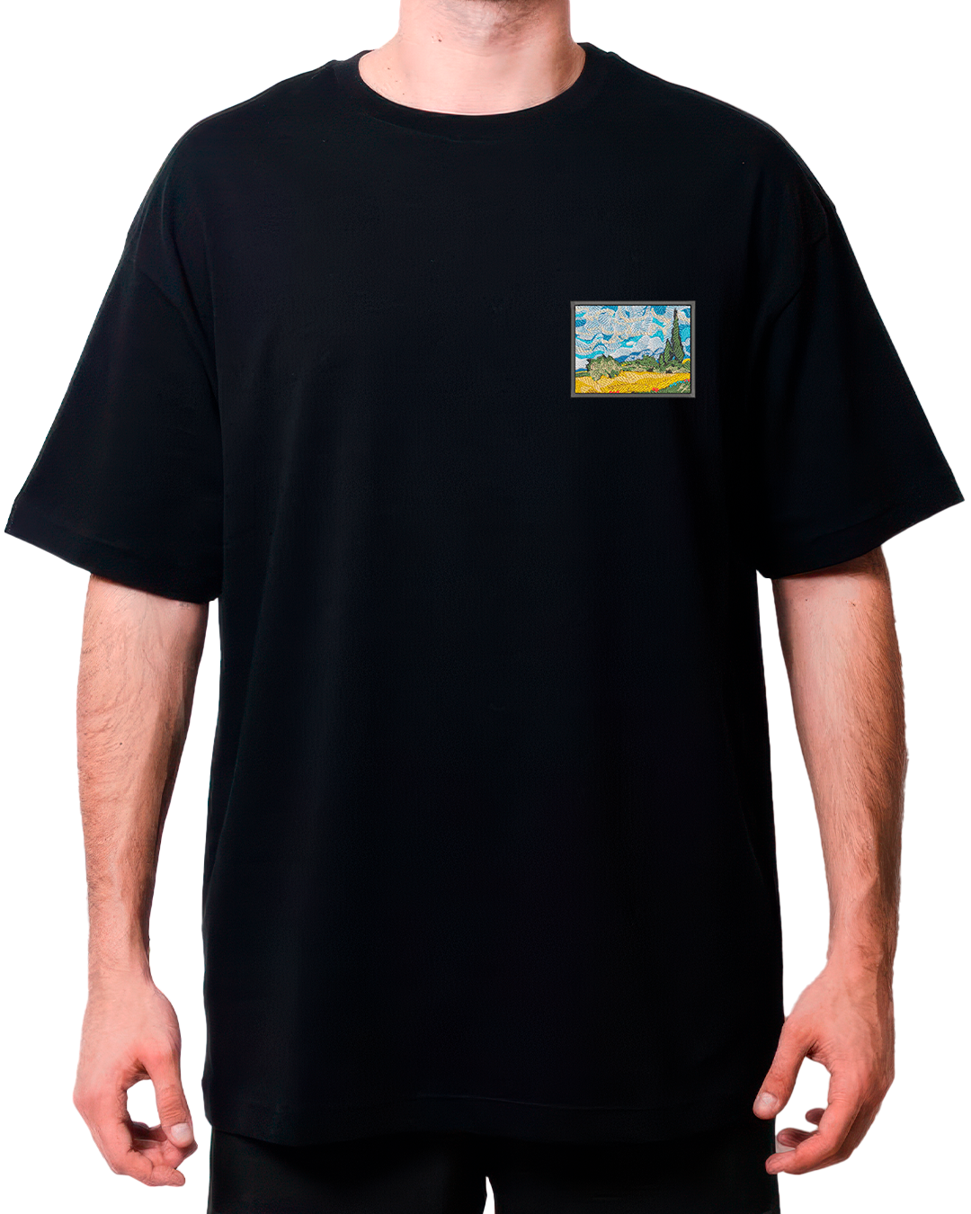 CAMPO DE TRIGO CON CIPRESES V2